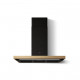 ELICA Campana decorativa  BIO BLRO/A 90 ROVERE. PRF0200562. Ancho 90 cm, Negro,. Clase A++